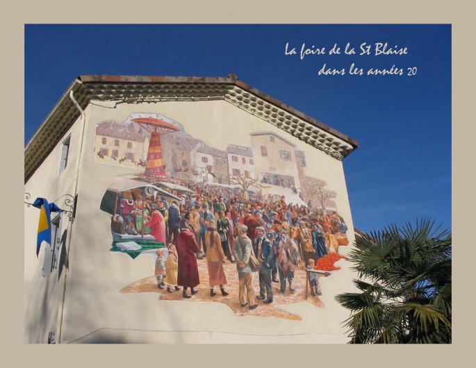 Location de vacances - Gîte à Meyras - La foire de la Saint-Blaise