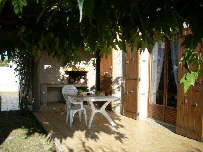 Location de vacances - Villa à Saint-Cyprien Plage - Terrasse