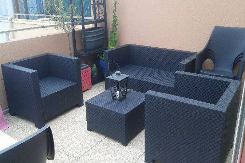 Location de vacances - Appartement à Agde - terrasse
