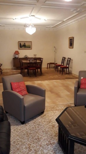 Location de vacances - Villa à Marrakech - Salle à manger 6 places