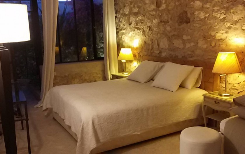 Location de vacances - Villa à Essaouira - Grande chambre avec lit king size + lit single